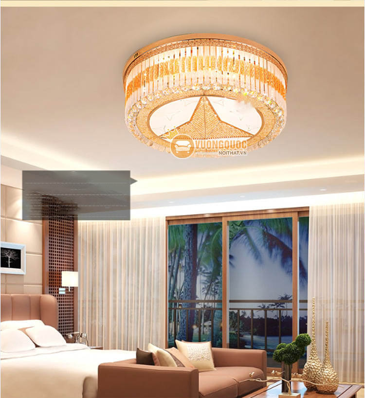 Đèn ốp trần phòng khách đẹp tinh tế CM275-5